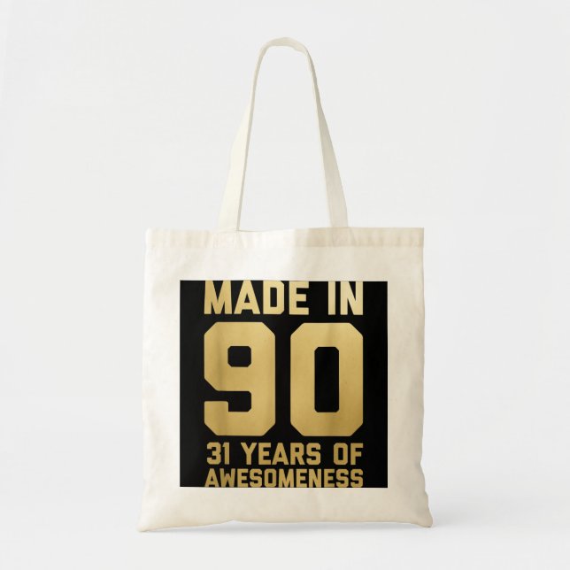 31st Birthday Gift Men Women 31 Year Old Daughter  Tote Bag (Front)
