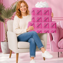 31st Birthday Modern Pink Typography