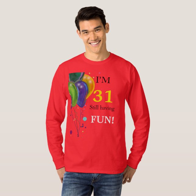 31st  Birthday  T-Shirt (Front Full)