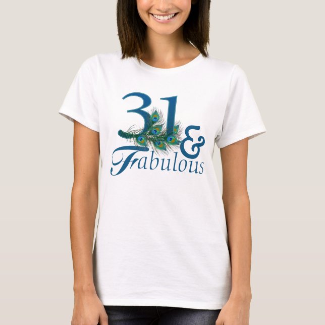 31st Birthday T-shirts (Front)