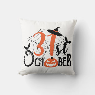 31st October Halloween Celebration Cushion