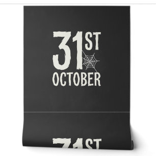 31st October Halloween Spider Web Design Wallpaper