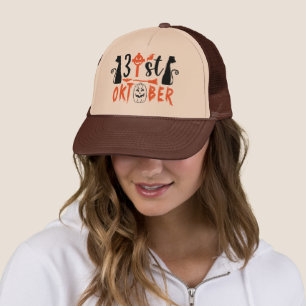 31st Oktober Black Cats Halloween Trucker Hat
