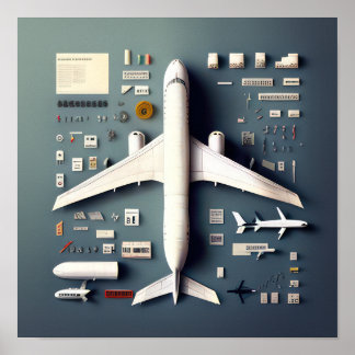 320 Aeroplane Spread #1 Poster