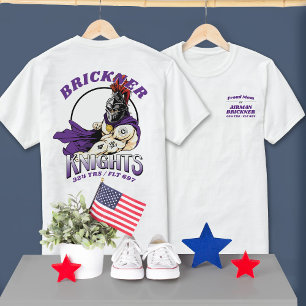 324 Knights Air Force BMT Graduation LIGHT Color T-Shirt