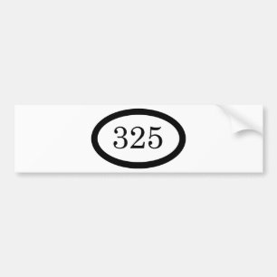 325 Parachute Infantry Bumper Sticker