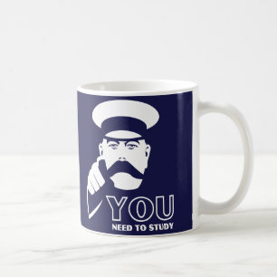 325ml Blue Edinburgh University student coffee mug