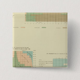 32 Conjugal condition, divorced 1890 15 Cm Square Badge