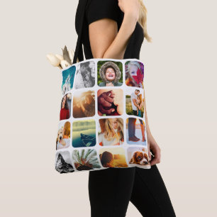 32 Photo Double Sided White Carry Bag