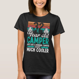 32 Year Old Camper Scouting Vintage Camping 32 Bir T-Shirt