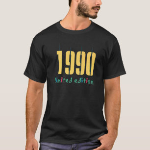 32nd Birthday Ladies Mens 32 Years 1990    2 T-Shirt