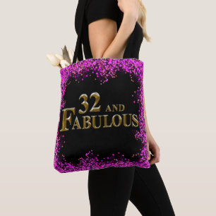 32nd Birthday Tote Bag