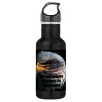 32oz w/ American Eagle Face w/ The