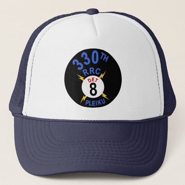 330th RRC Det 8 Trucker Hat (Front)