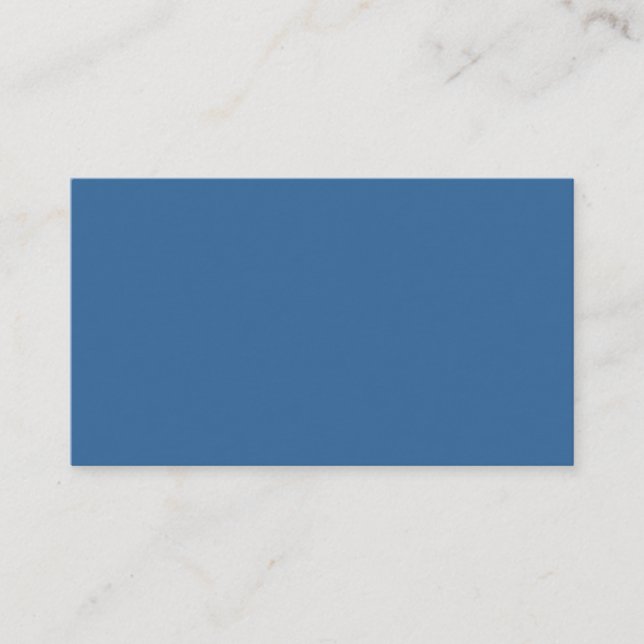 #336699 Hex Code Web Colour Blue Business Home  Sp Business Card (Front)