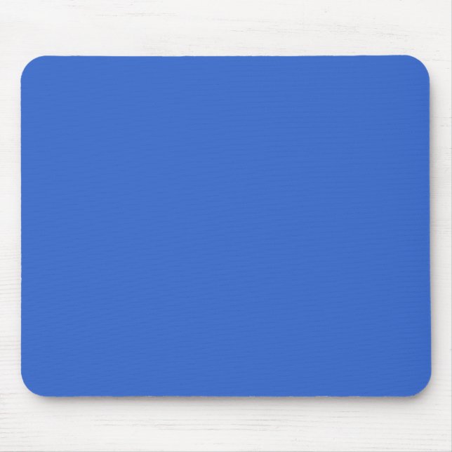 3366CC Solid Blue Background Colour Template Mouse Pad (Front)