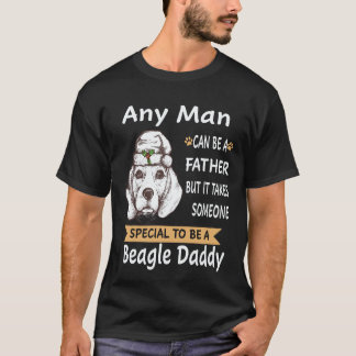33 Any Man - Beagle Daddy Beagle T-Shirt