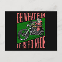 33.Biker Oh What Fun It Is To Ride Christmas