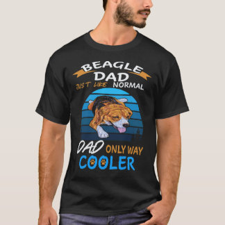 33 Dad - Beagle Dad Cooler Beagle T-Shirt