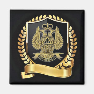 33 Degree Mason Magnet