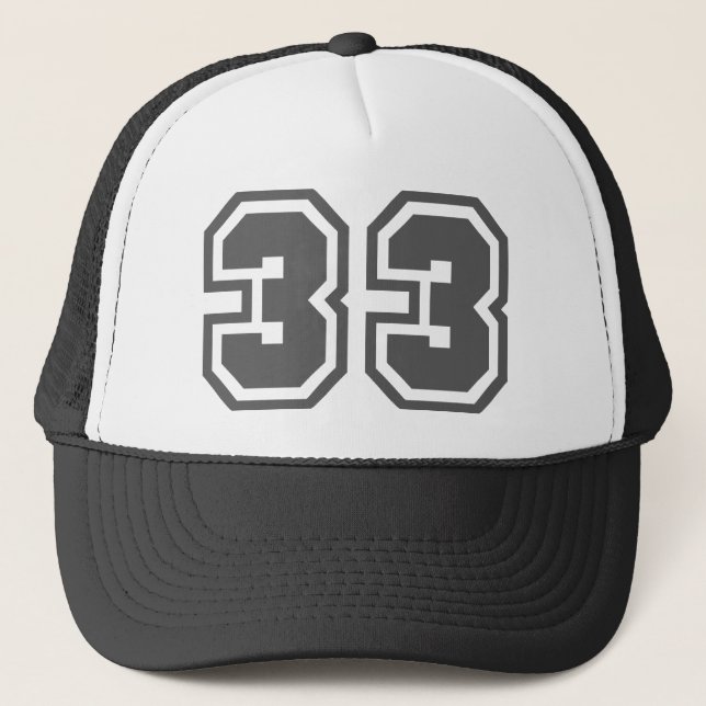 33 TRUCKER HAT (Front)