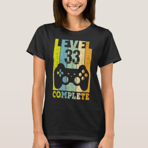 33rd Birthday Ladies Mens 33 Years 1989  Gift 4 T-Shirt