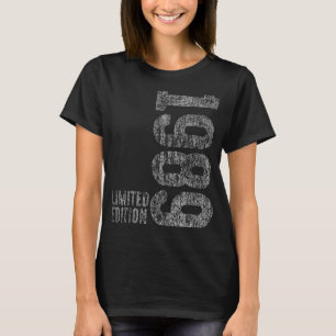 33rd Birthday Ladies Mens 33 Years 1989 Gift 7 T-Shirt