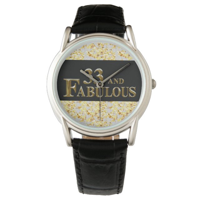 33rd  Birthday  Watch (Front)