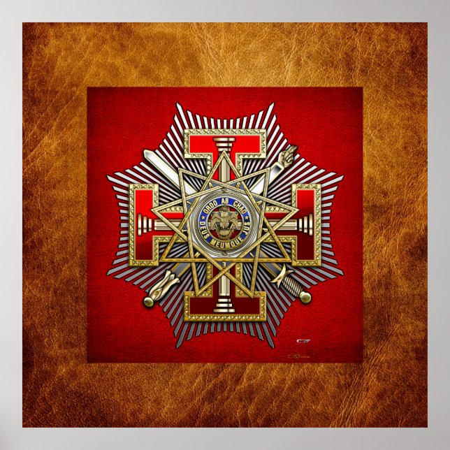 33rd Degree: Sovereign Grand Inspector General Poster (Front)