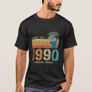 33Rd Legend Since August 1990 33 T-Shirt
