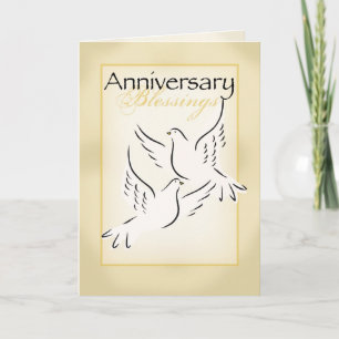 3424 Anniversary Blessings Card