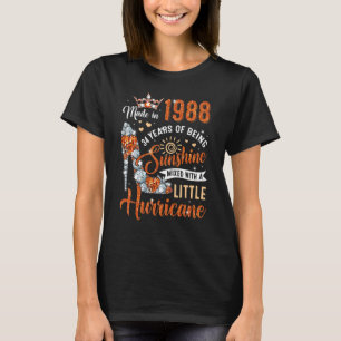 34 Year Old Made In 1988 Birthday Queen Diamond He T-Shirt