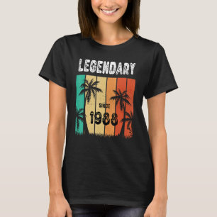 34th Birthday 1988 Birthday for Women And Man T-Shirt