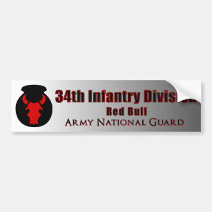 34th Infantry Division Bumper Sticker
