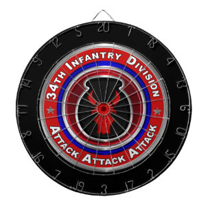 34th Infantry Division  Dartboard