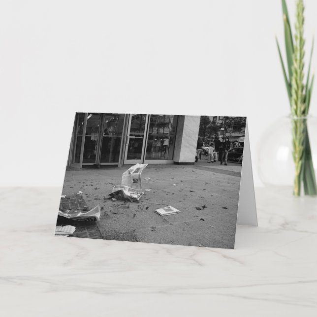 34th Street Greeting Card (Front)