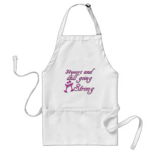 34th wedding anniversary standard apron