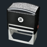 350 Characters Large Typewriter Text Style Custom Self-inking Stamp<br><div class="desc">350 Characters Large Typewriter Text Style Custom self-inking stamp Easily personalise this custom large professional self-inking stamp. Write your address, choose your font, delete lines that you don't need. Perfect for scrapbooking, decorations or business stationery. Available with different ink colours, in different sizes. No minimum order quantity. 350 Characters Large...</div>