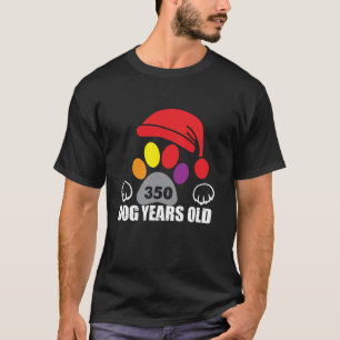 350 Dog Years Old Funny 50th Birthday T-Shirt