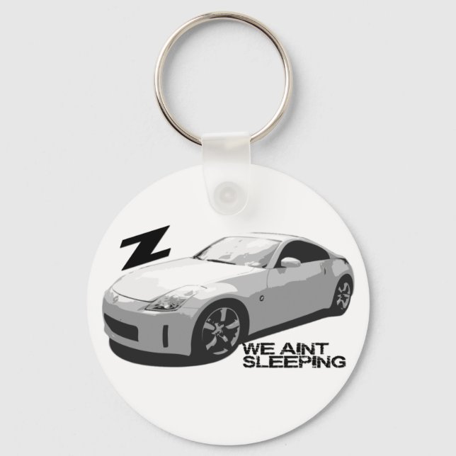 350Z Aint sleeping Key Ring (Front)