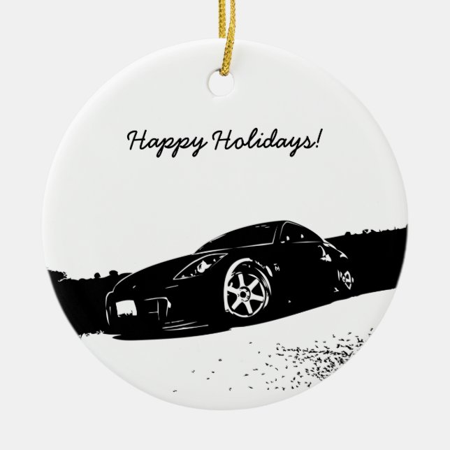 350Z Christmas Ornaments (Front)