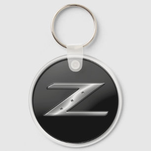 350Z Emblem Z Badge Keychain