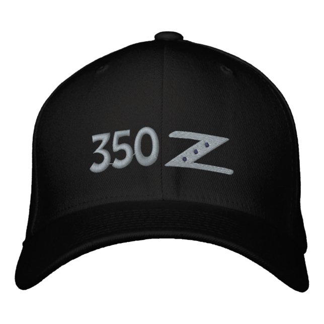 350Z Embroidered Cap With Numbers (Front)