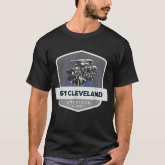 351 Cleveland V8 Muscle Car Legend Engine Retro Lo T-Shirt