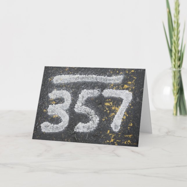 357 Mason's and Angel Number Card (Front)