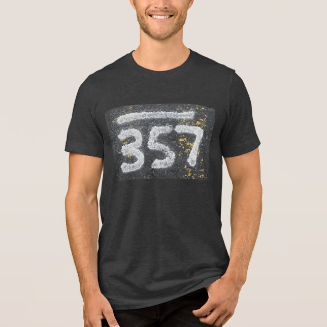 357 Mason's and Angel Number Tri-Blend Shirt (Front)