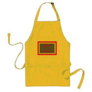 35 birthday standard apron