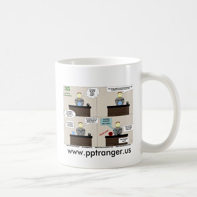 35 MI, www.pptranger.us Coffee Mug (Right)