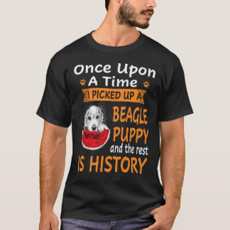35 One Upon A Time -  Beagle Puppy Beagle T-Shirt