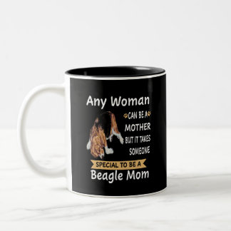 35 Special To Be A Beagle Mum Two-Tone Coffee Mug